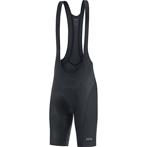 GORE WEAR C3 Peto corto de hombre con badana, L, negro