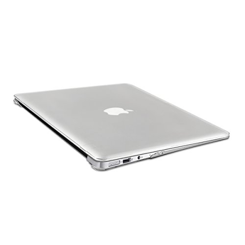 kwmobile Crystal Hülle für Apple MacBook Air 13″ (ab Mitte 2011) Hard Case – dünne durchsichtige transparente Schutzhülle Cover Tasche Transparent - 9