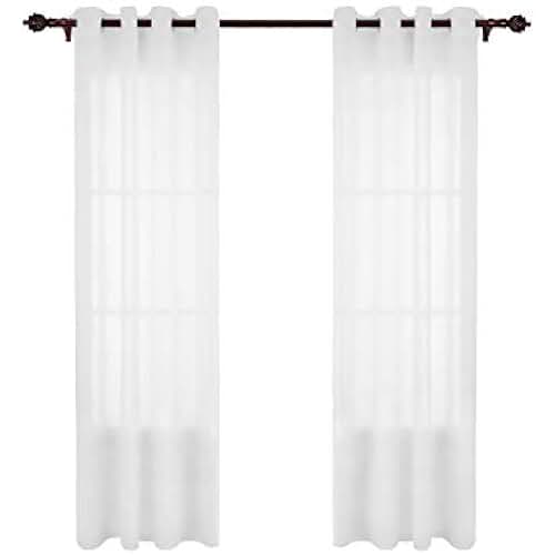Amazon.co.uk lined eyelet voile curtains