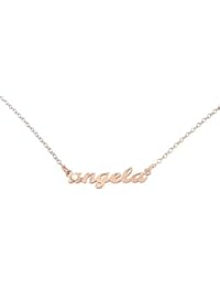 Collana con NOME CON o SENZA Brillantino in argento 925 anallergico Made in Italy Disponibili tutti i nomi!