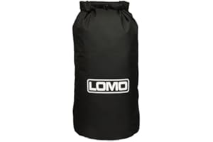 Lomo Sac étanche à roulettes avec fenêtre, panneau noir transparent 100 l, Noir , Classique