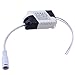 Produktbild ClookYeed Dimmbare LED-Lichtlampe Treiber-Transformator-Netzteil 6/9/12/15/18 / 21W Stellen Sie sicher, DASS der Externe DC-Steckverbinder des Strip Light Stripe-Treibers mit Strom versorgt Wird