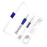 Comes with different sizes of punch needles for many pretty and delicate art works.