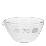 abdampfschalen porzellan Abdampfschale 60ml Borosilikatglas mit Ausguss DIN 12336