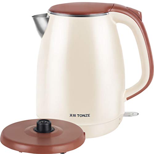 bouilloire lectrique en Acier Inoxydable 304 thire 1.7L Strix contrle Double Couche bullition Rapide Bouilloire arrt Automatique et Protection Contre la surchauffe
