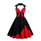 arm Boho Lang Maxi Kleid S-168XL Schwarz/Weiß/Rot/Gelb Damen Gestreift Lange Boho Kleid, Übergröße Maxikleid Dame Strand Sommerkleid Lange Kleider Ärmellos Partykleid Festliches Kleid große größen Damen Vintage Sommerkleid Traeger