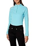 geographical norway herren fleecejacke warme sweatjacke winter sweater Material: 100% Polyester Geographical Norway Damen Sweatshirt Talmud Lady Half Zip, Blau (TURQUOISE), Gr. Medium (Herstellergröße: 2)