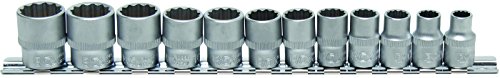 BGS 9105 | Steckschlüsselsatz 3/8 Zoll | Vielzahn Torx Nüsse 12-tlg. | Steckschlüsseleinsätze - 2