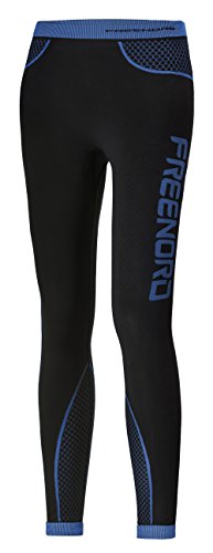 FITTECH ACTIVE Damen Thermoaktiv Laufhose Sporthose Lang Fitness Pilates Outdoor Radsport Running - 2