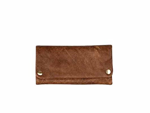 Blague à tabac oRIGINAL kAVATZA "mary poppins en cuir lisse-couleur :  marron antique