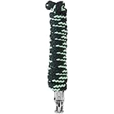 United Sportproducts Germany USG  15100002-524-427 Führstrick, dunkelgrün/ hellgrün, mit  Panikhaken, 2.0 m