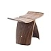 Produktbild Wooden stool - home Kreative kleine Bank Hocker niedrigen Stuhl Wohnzimmer Stuhl Butterfly Hocker Holz Hocker Ändern Seiner Schuhe Hocker Schuh Hocker Mode einfach (Farbe : #3)