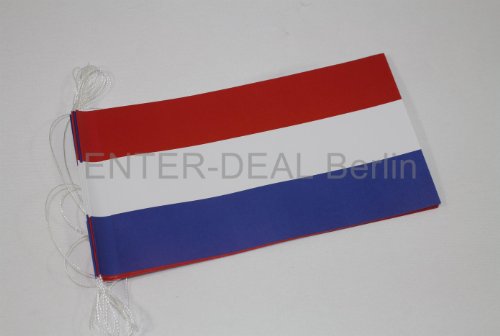 5 Meter FAHNENKETTE - NIEDERLANDE -