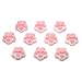 Bee Beautiful 50 X 10g Handmade Mini Flower Bath Bombs (Raspberry Ripple (Raspberry))