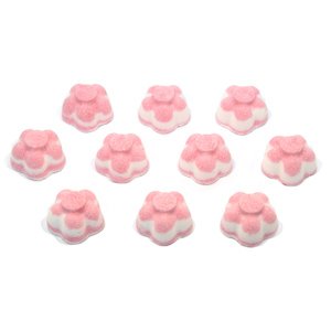 Bee Beautiful 50 X 10g Handmade Mini Flower Bath Bombs (Raspberry Ripple (Raspberry))
