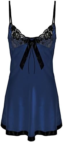 DKaren Monic Luxury Satin Babydoll Chemise Nightdress - European Made