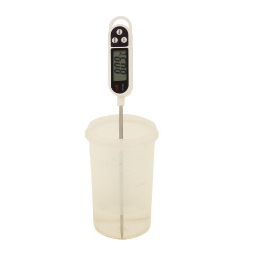Tera® LCD Thermometer Digitaler Bratenthermometer Fleischthermometer Stab Thermometer Küchenthermometer für Küche Kochen Braten Wein und Fleisch (mit LCD Display und langer Nadel) - 2