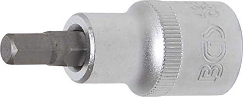 BGS Bit-Einsatz 12,5 (1/2), Innen-6-kant, 53 mm lang, 7 mm, 4253