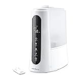 dor de garganta umidificador Varias noches sin necesidad de rellenar su depósito (5 litros), con autonomía de más de 30 horas; ideal para habitaciones de hasta 40m2.
