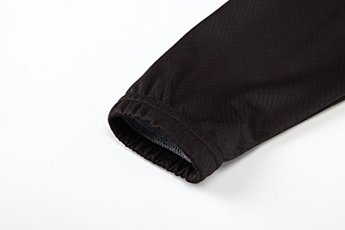 [Größe:S-5XL][option:Trägerhose,3D 2.8cm Sitzpolster] Fahrrad Trikot Langarm Radhose Radtrikot Fahrradbekleidung Herren Männer Hemd mit lange Ärmeln Set Cycling OutdoorTrikots Windjacke Neue - 4
