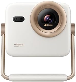 Hisense Laser proiettore M2SE Pro, proietta da 65 a 200 pollici, Risoluzione 4K, Zoom Ottico, 1100 ANSI lumen,Dolby Vision, HDR10+, Smart TV VIDAA U7.6, 20W audio integrato