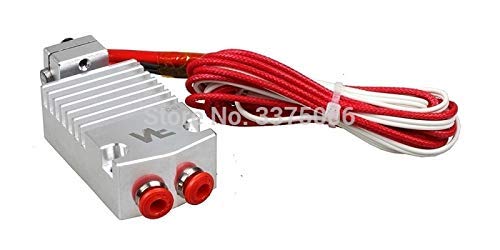 AiCheaX - Parti della stampante 3D 12v / 24v Cyclops e Chimera Extruder 2 in 1 Out 2 colori Hotend Bowden con Titan/Bulldog Extruder i3 - (Dimensioni: solo hotend)