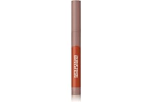 L'Oreal Paris Infallible Very Matte Lip Crayon Lipstick, Smudge Proof, Orange Lipstick, 106 Mon Cinnamon