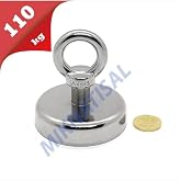 60Mm Fishing Magnet - Neodyum Pot Mıknatıs