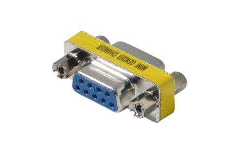 Gender Changer, 2 x 9-pol. SUB-D-Kupplung [Elektronik]