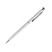 Produktbild C63 - Weiß Touch Screen Stylus Pen mit Kugelschreiber. [Twist zu öffnen]