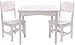 "age" Dione XL White / Includes Table 2 Chairs
