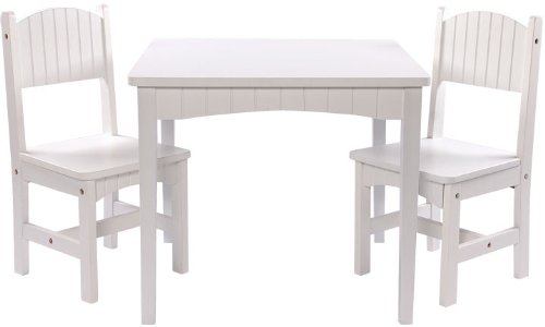 "age" Dione XL White / Includes Table 2 Chairs