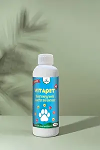 WISHWELL ENTERPRISES VITAPET + Multivitamin Syup for Dogs Cats Puppies & Pet Birds - 400 ml