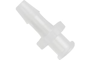 MEETOOT 10 x weiblicher Luer-Lock-Schlauch-Adapter aus Polycarbonat für biochemische/analytische Instrumente, Lebensmittelmaschinen und Aquariumausrüstung