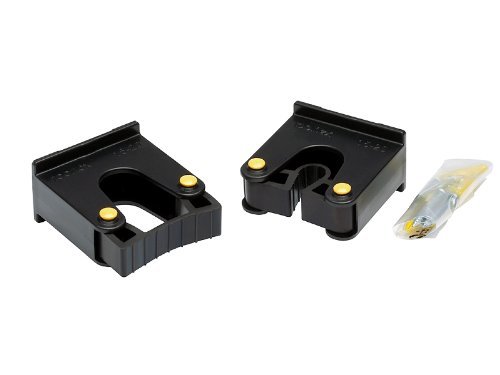 Toolflex Gartengerätehalter Werkzeughalter Doppelpack für Stiele mit Durchmesser von 15-20mm