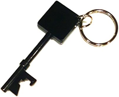 RK Gifts High Quality Black Bottle Opener Beer Bar Bottle Brewery Gift Present Tool (Black)