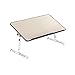 Produktbild Einfacher Laptop Schreibtisch Bett Schreibtisch Faltbarer Schlafsaal Home Student Schlafzimmer Faule kleine Tabelle (Size : 52x30x32cm)