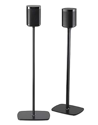 Flexson Pied de Sol pour Sonos One et Sonos Play:1 - Noir (Paire)