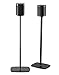 Price comparison product image Flexson Floor Stand for Sonos One and Sonos PLAY:1 - Black (pair)