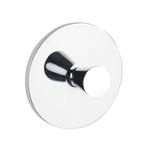 Wenko 21776100 Turbo-Loc Wandhaken Pisa – Befestigen ohne bohren, Zinkdruckguss, glänzend - 2