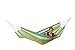 Produktbild AMAZONAS Brasilianische Hängematte Lambada Apple 210 cm x 140 cm bis 150 kg in Grüngestreift
