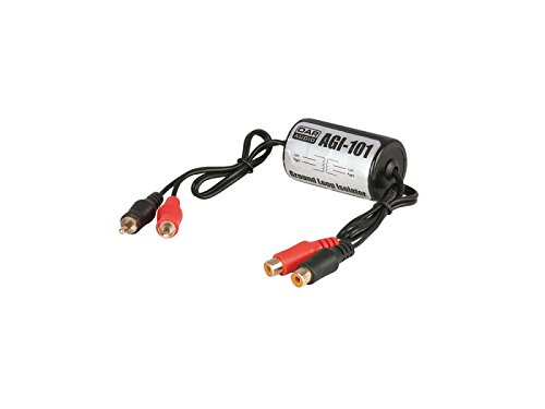 AGI 101 Audio Ground Loop Isolator – Earth Loop Isolator – TRANSFORMER, RCA