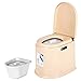 Produktbild SXRNN Tragbare Camping Toilette WC Toilettensitz Mit Tragbar Abwassertank Und Griff