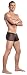 Produktbild Male Power - Herringbone Mini Pouch Short - Boxershorts im Fischgrät Design - black / schwarz - Gr. M