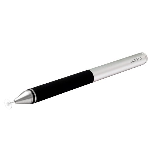 Adonit ADJPDS Dampening Jot Pro V3 Präzisions Stylus für Tablets – deutsche Version Okt. 2013 silber - 2