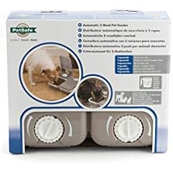 PetSafe - Distributeur de Nourriture et Croquettes Automatique pour Chats et Chien / 2 Repas