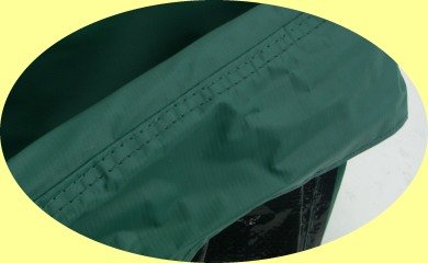 Hudora Randabdeckung 95510 grün aus Tarpaulin Gewebe Trampolin 305 Ø - 3