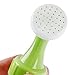 Produktbild RRunzfon Bewässerungsdüse aus Kunststoff Blume Bewässerungspflanze Sprinkler Tragbarer Düse Flaschenverschluss Sprinkler Bottle Watering Schnabel Konverter 1 Set (2Pcs) Grün