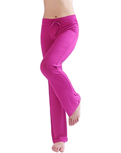 HOEREV Frauen Soft Modal Slimming Hose Yoga Hosen Pyjama-Hose - 2