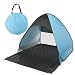Produktbild LaDicha Portable Pop up Faltung Sonnenschirm Zelt Automatik Schnell Öffnen UV Überdachung Schutz - Schwarz & Blau